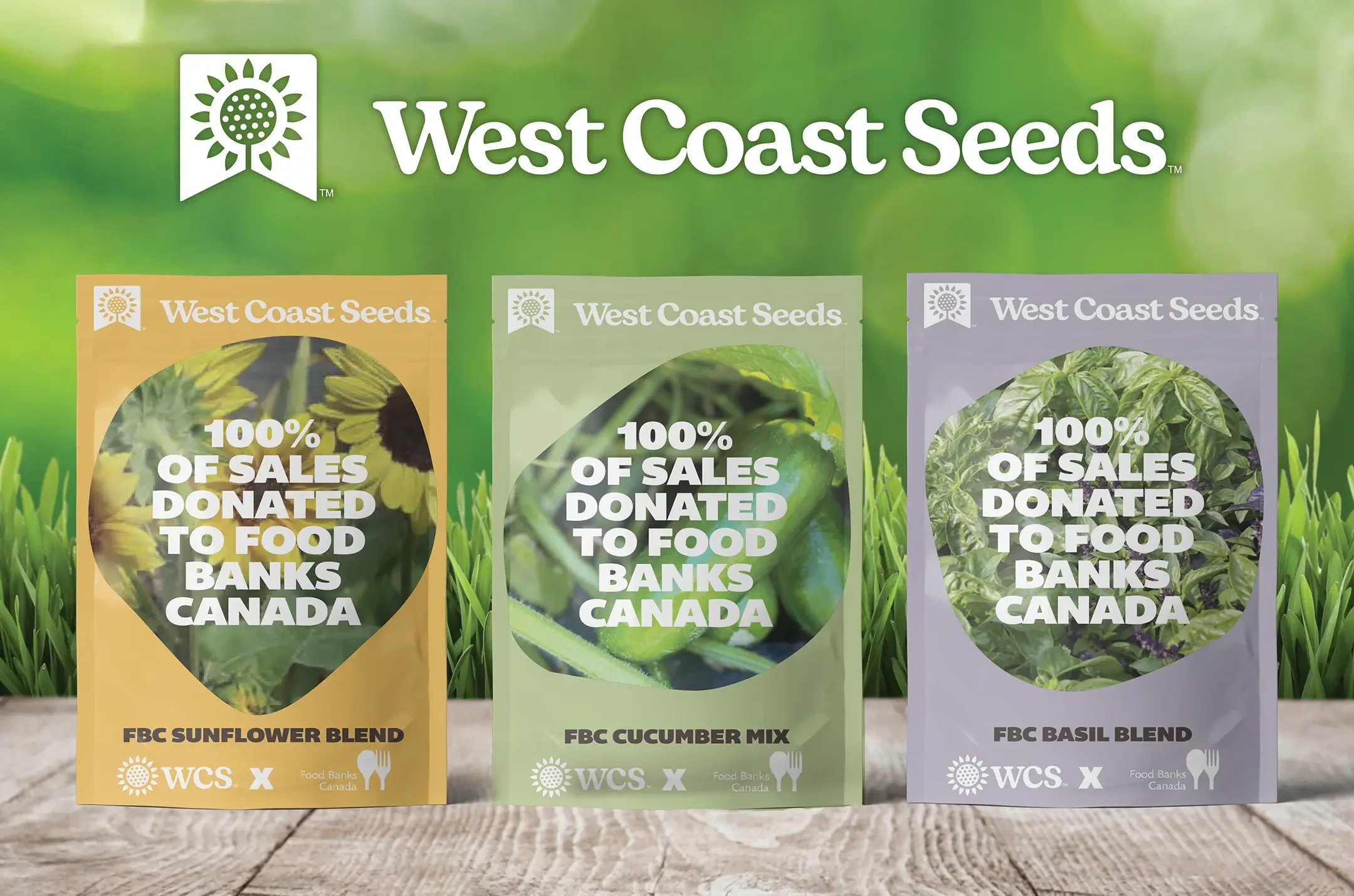 West Coast Seeds seed packet designs