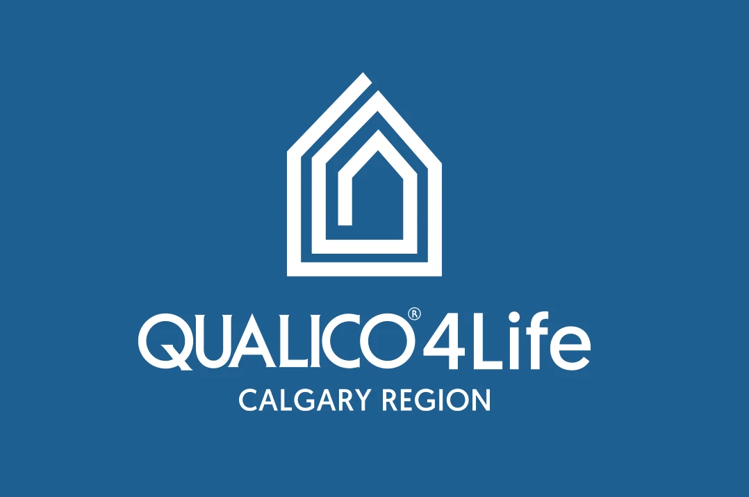 Qualico 4 Life Calgary Region logo designed by Shida Studio